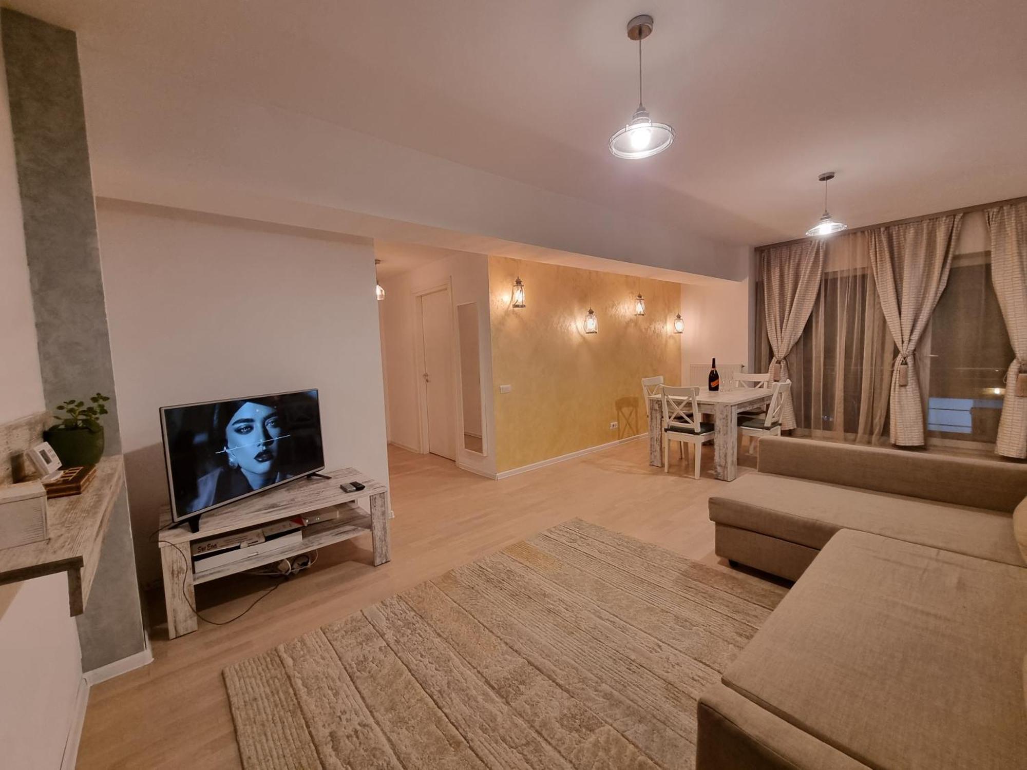 Park Residence 5, 2 Bedroom Apartment 부쿠레슈티 외부 사진